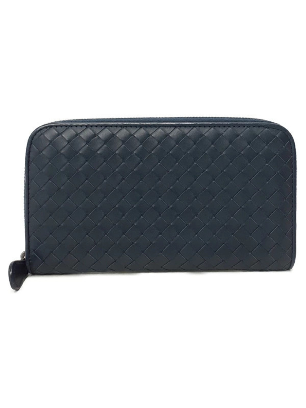 Bottega Veneta Intrecciato Zip Around Wallet Round Zipper Long
